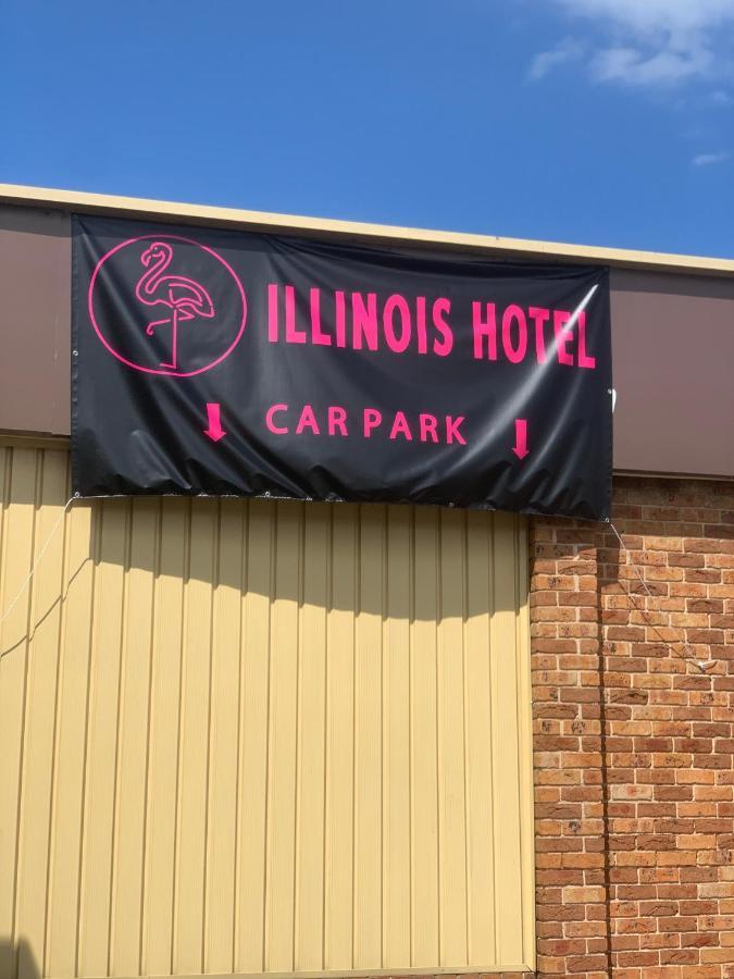 Illinois Hotel Sídney Exterior foto